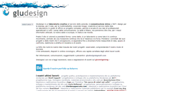 Desktop Screenshot of gludesign.it