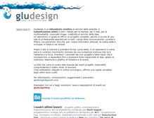 Tablet Screenshot of gludesign.it